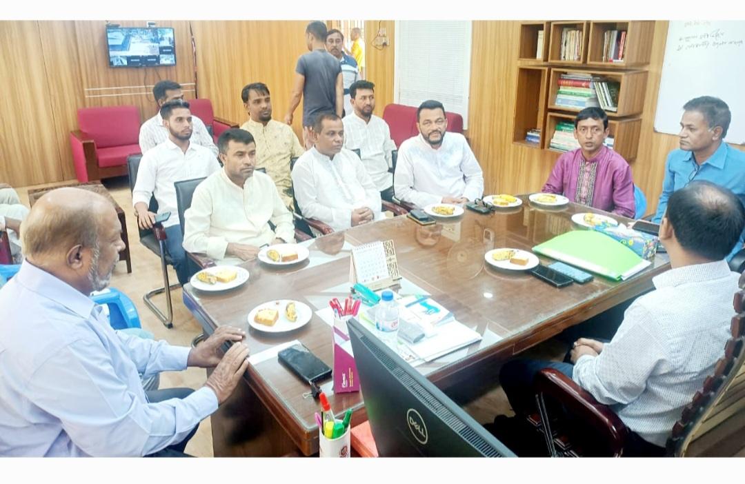 ছাতক প্রেসক্লাব নেতৃবৃন্দের সাথে নতূন ইউএনও’র মতবিনিময়
