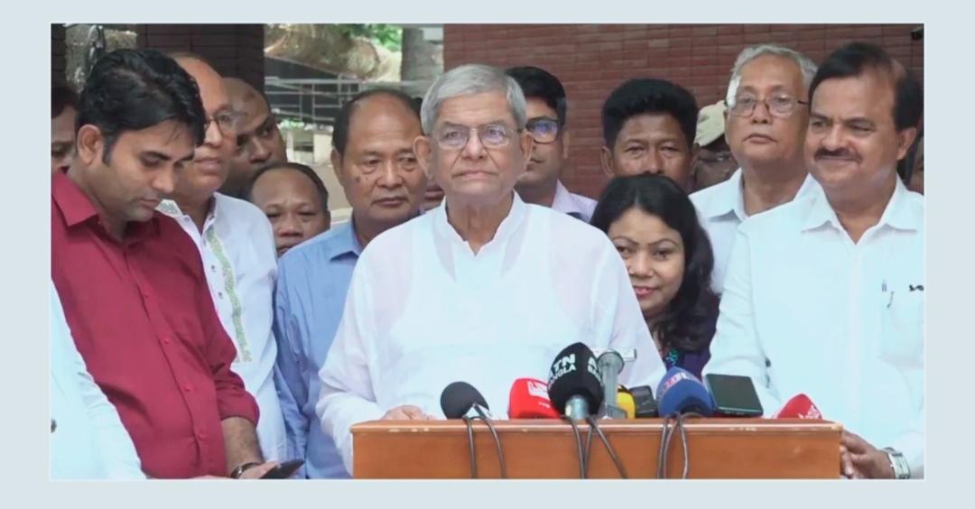 নির্বাচন নিয়ে সরকার সঠিক পথেই এগোচ্ছে: মির্জা ফখরুল