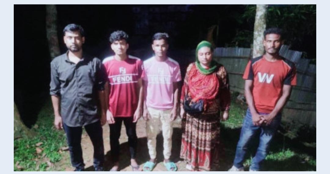 মৌলভীবাজার সীমান্ত দিয়ে আরও ৫ জনকে ‘পুশইন’