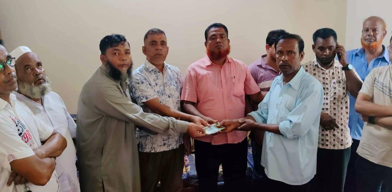 শ্রীমঙ্গলে দলিল লেখক নিতাই দেবনাথের মৃত্যুতে গভীর শোক ও পরিবারকে নগদ অর্থ প্রদান