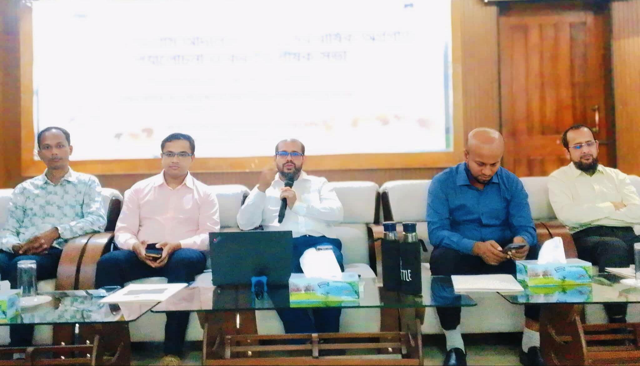 সুনামগঞ্জে গ্রাম আদালতের বার্ষিক অগ্রগতি পর্যালোচনা সভা