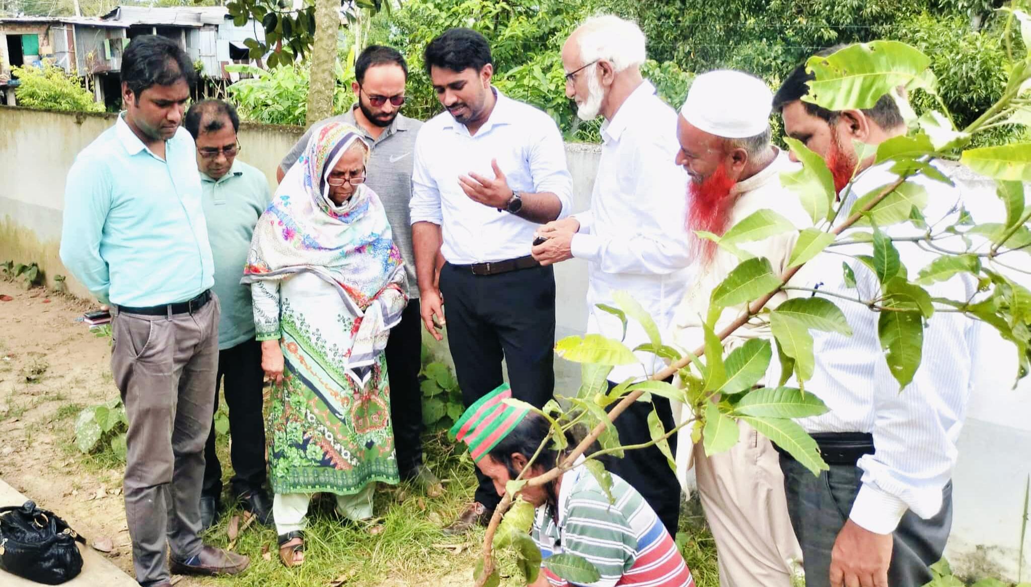 লাখাইয়ে ধরার বৃক্ষরোপন ও সচেতনতামূলক সভা