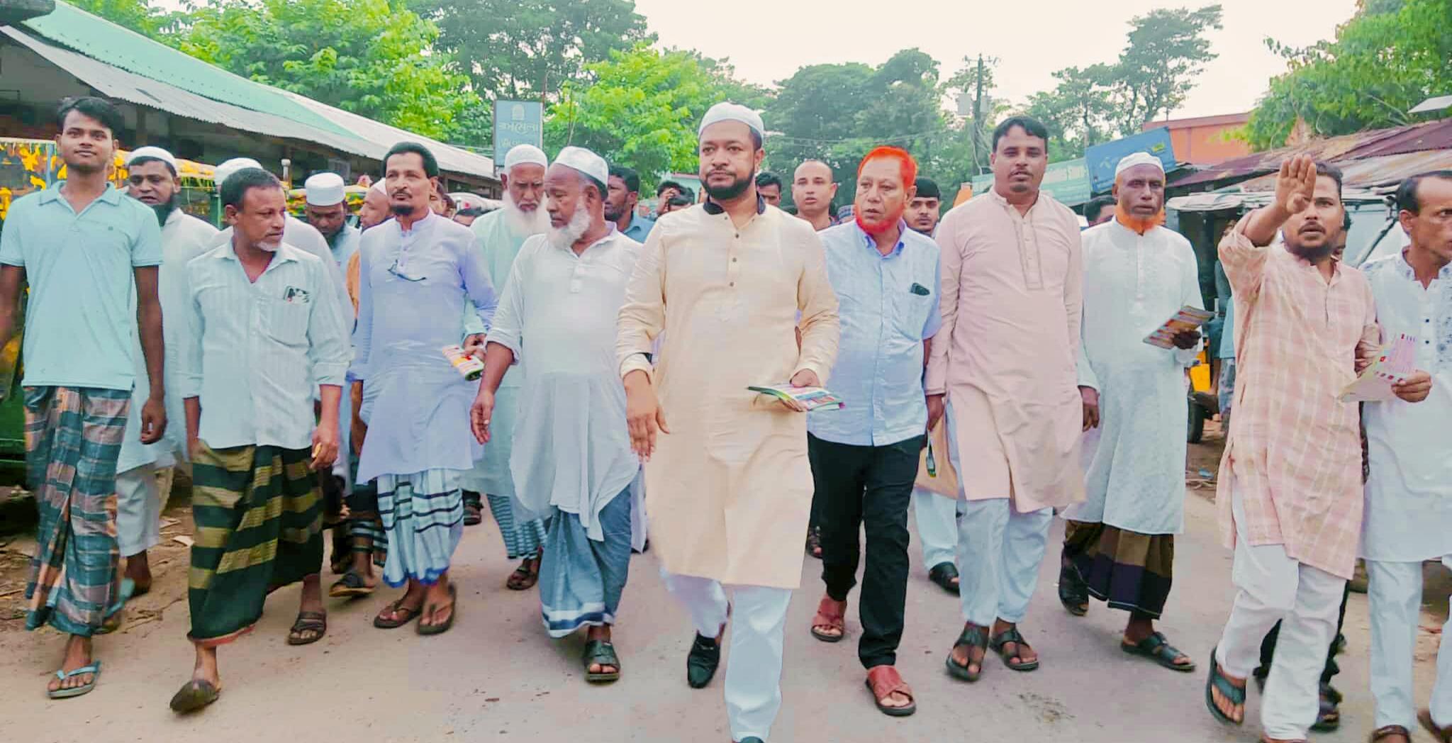 রাষ্ট্র মেরামতের ৩১ দফা বাস্তবায়নে গোয়াইনঘাটে বিএনপি’র লিফলেট বিতরণ ও পথসভা অনুষ্ঠিত 