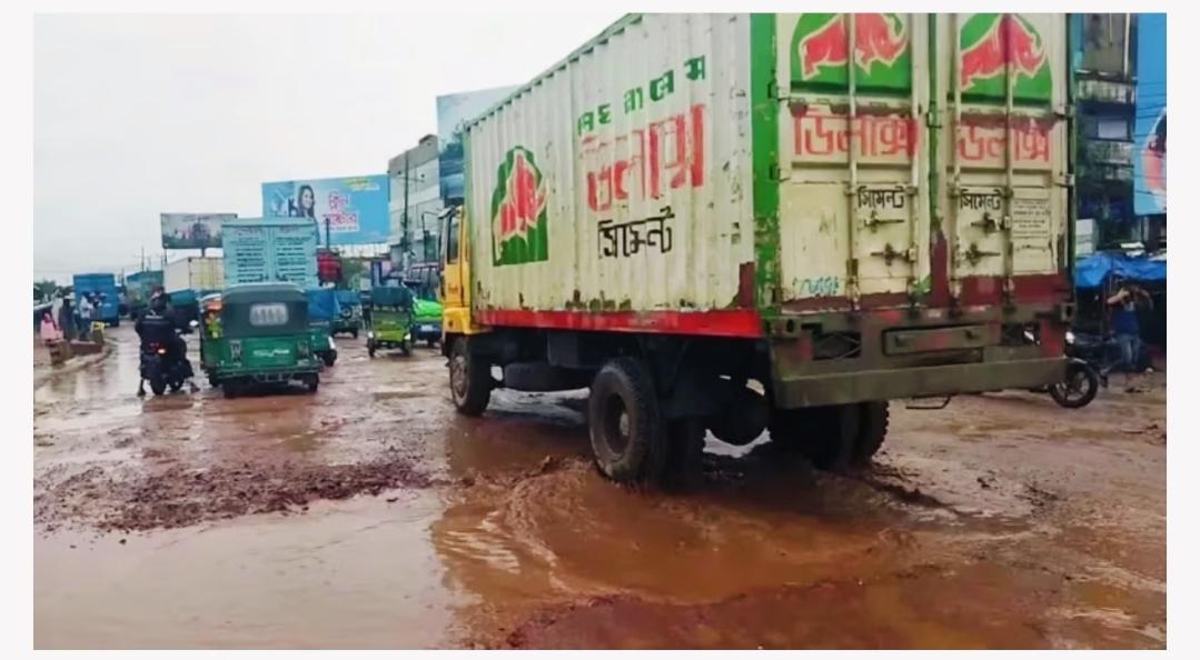 ঢাকা-সিলেট মহাসড়কের কাজের অগ্রগতি ১৬ শতাংশ, সীমাহীন দুর্ভোগ
