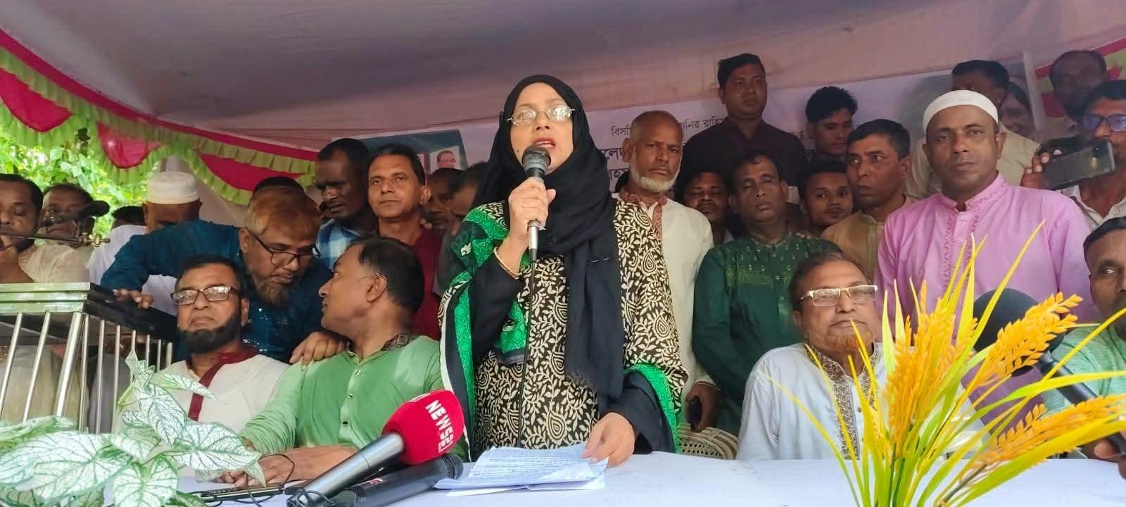 মনোনয়ন পেলে সিলেট-৪ কে মাদক ও সন্ত্রাসমুক্ত করবো : এড. জেবুন নাহার সেলিম