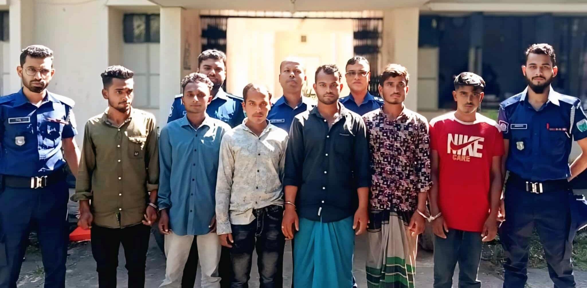 যাদুকাটা নদীতে বালু উত্তোলনের দায়ে ৬ জনের কারাদণ্ড 