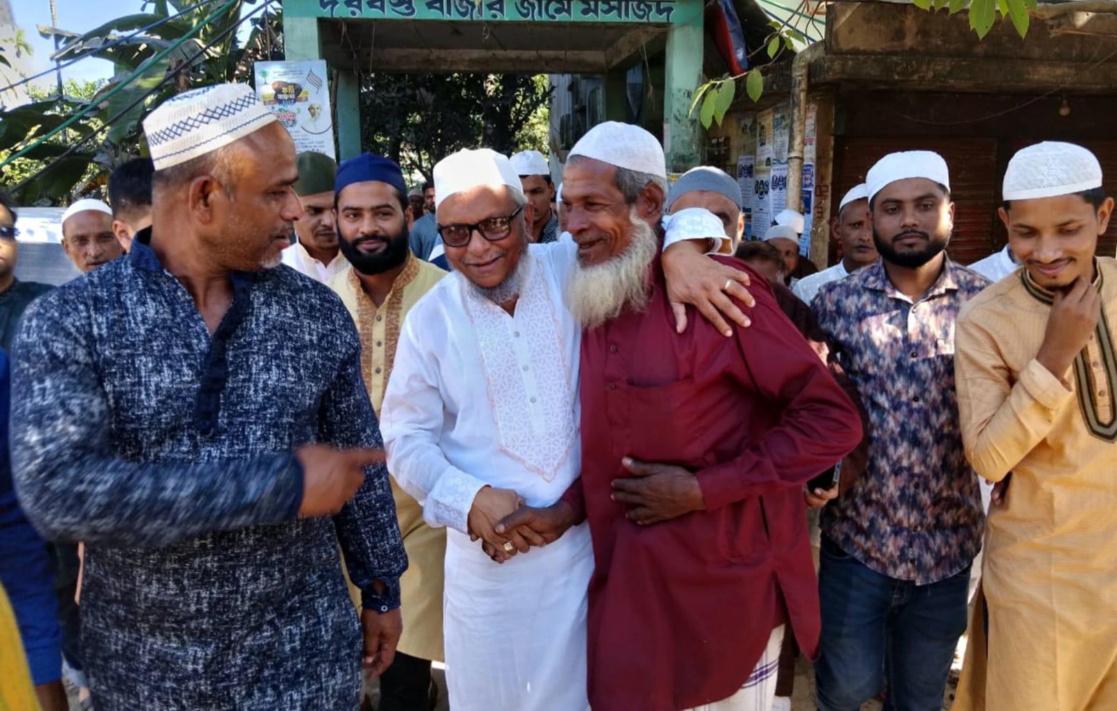 জৈন্তা উপজেলায় দিনব্যাপী নির্বাচনী প্রচারণায় আরিফুল হক চৌধুরী