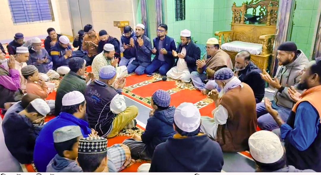 স্বেচ্ছাসেবক দল নেতা রুমেল আহমদের মৃত্যু বার্ষিকী উপলক্ষে দোয়া মাহফিল