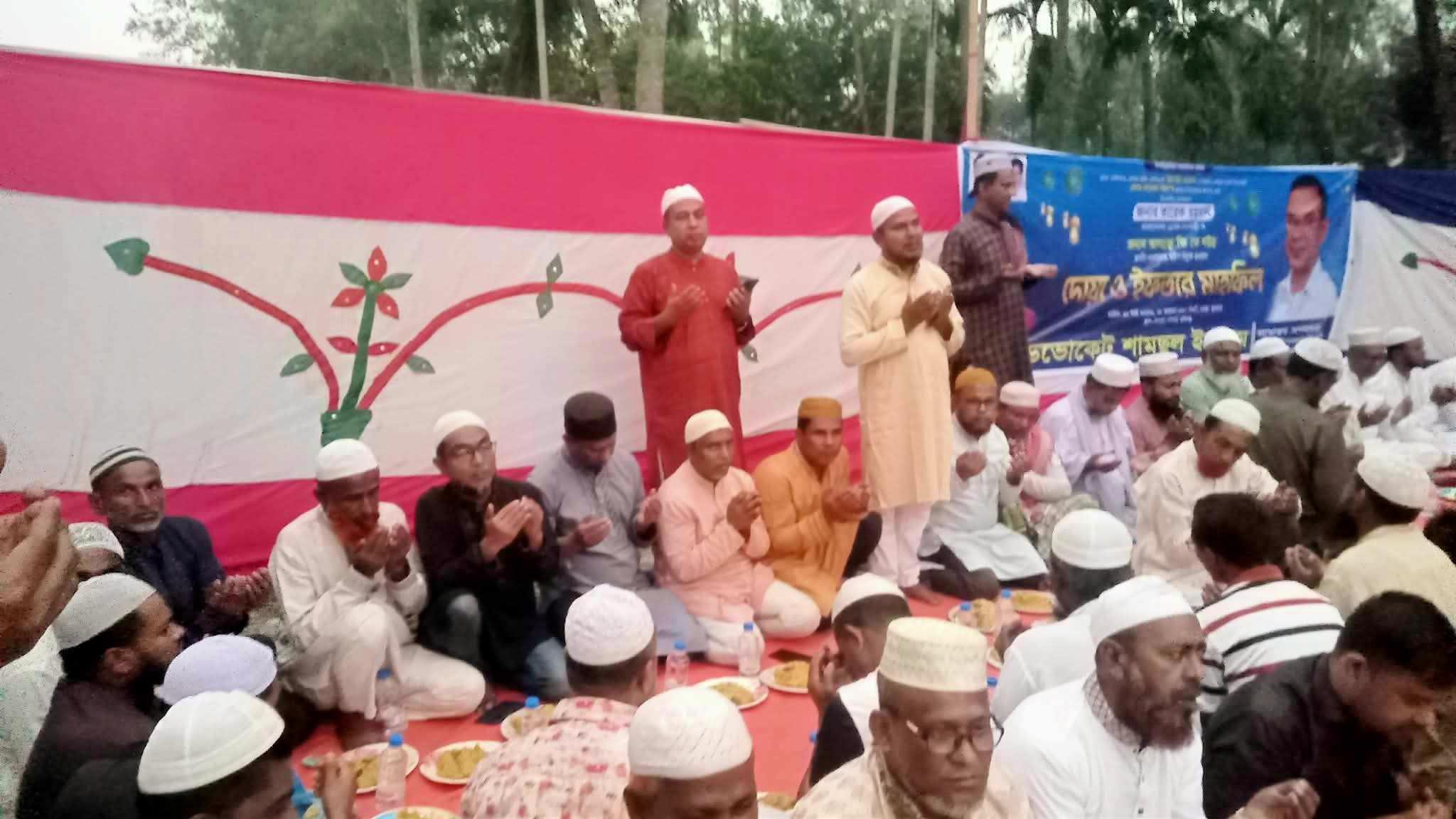 লাখাইয়ে তারেক রহমান প্রধানমন্ত্রী ও জিকে গউছ হুইপ হওয়ায় ইফতার ও দোয়া মাহফিল