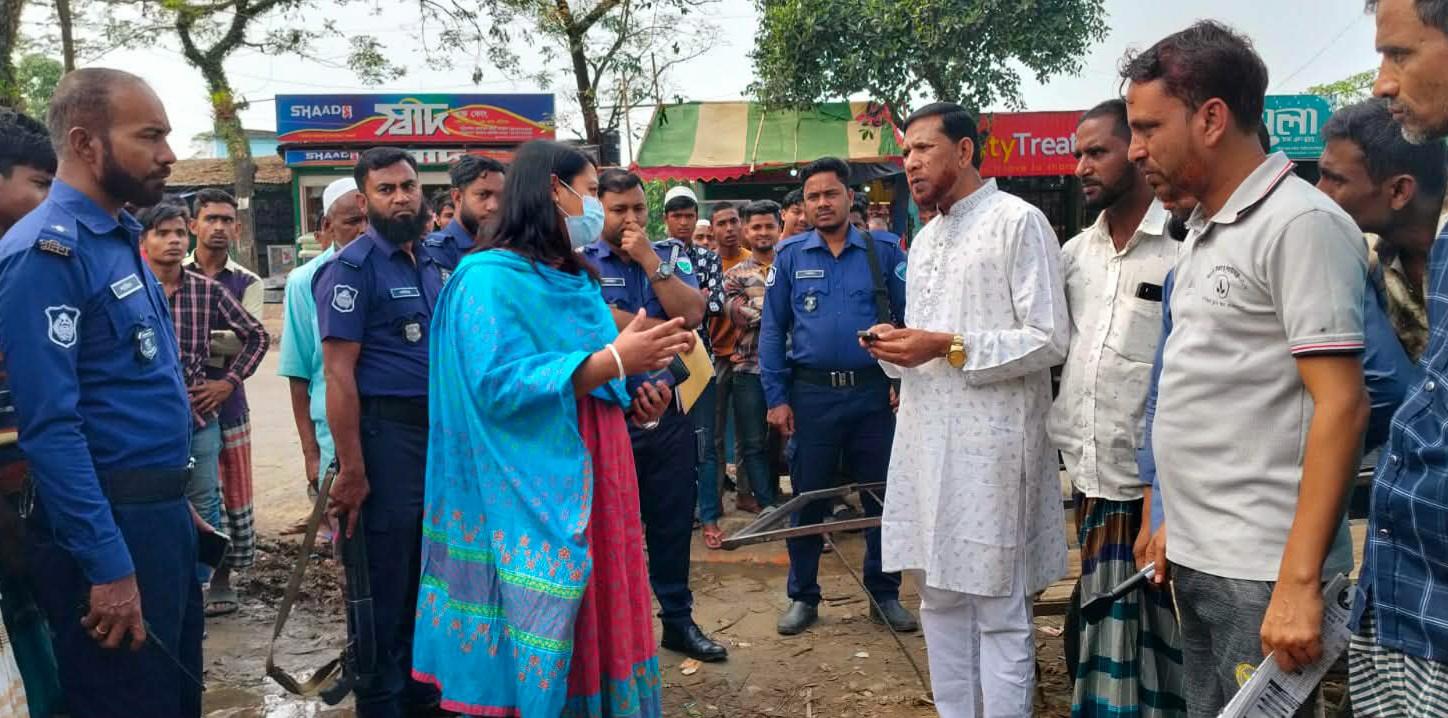 জৈন্তাপুরে মৃত গরুর মাংস বিক্রির চেষ্টা: দোকান সিলগালা, গরু নিলামে বিক্রি