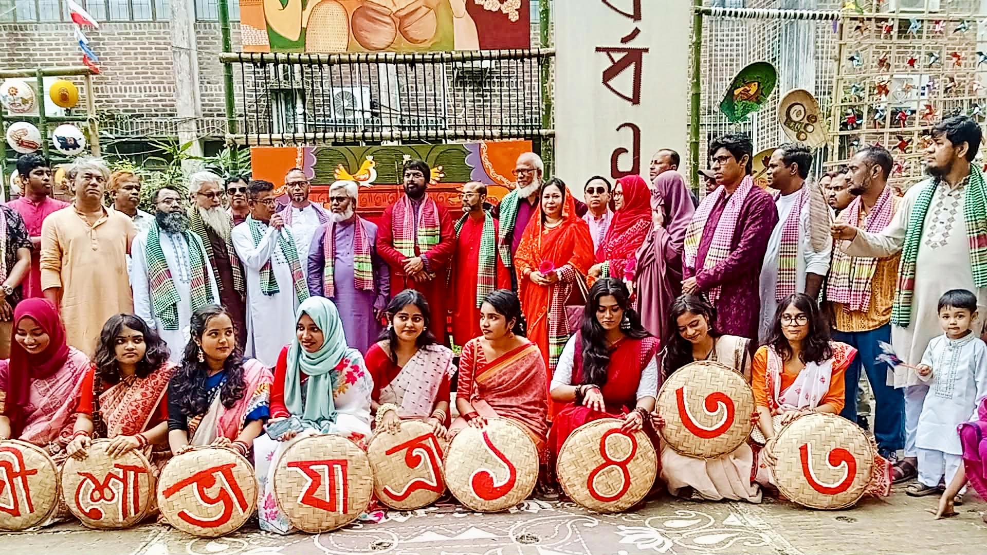 শাহজালাল বিশ্ববিদ্যালয়ে বর্ণাঢ্য আয়োজনে বাংলা নববর্ষ উদযাপন