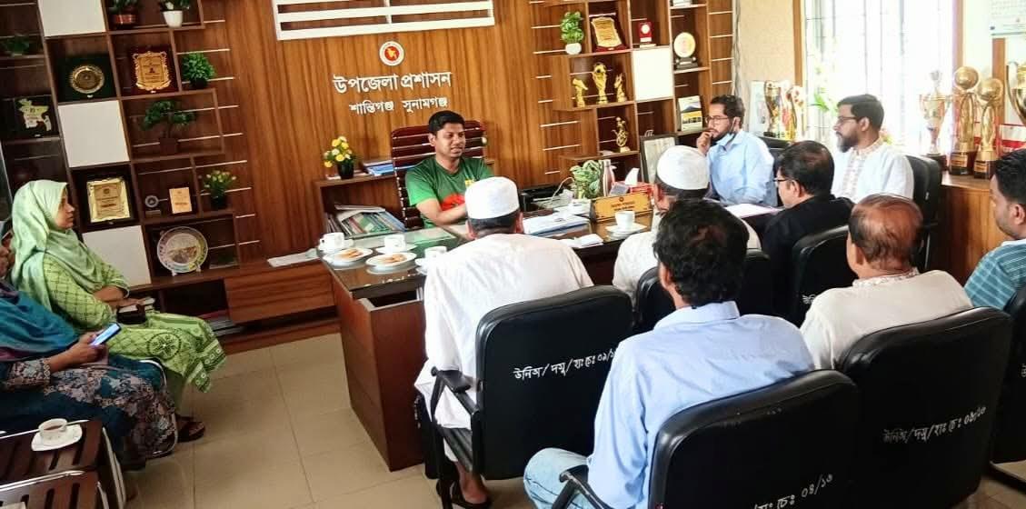 শান্তিগঞ্জে ২১৯৫ মেট্রিক টন বোরো ধান কিনবে সরকার