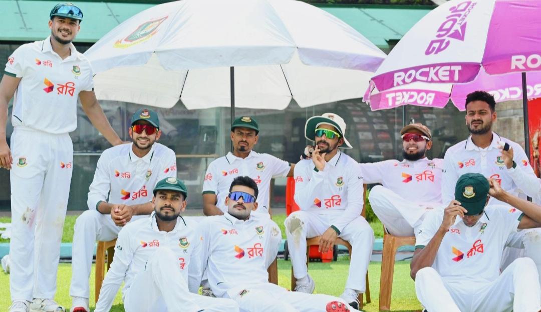 সিলেট টেস্টেও জয়ের সুবাস নিয়ে শেষ দিনে বাংলাদেশ