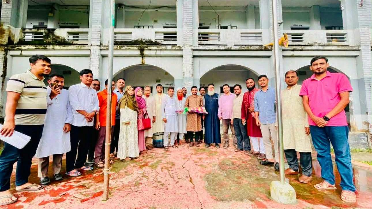 লাখাইয়ে বুল্লা সিংহগ্রাম বালিকা উচ্চ বিদ্যালয়ের এডহক কমিটির পরিচিতি ও আলোচনা সভা