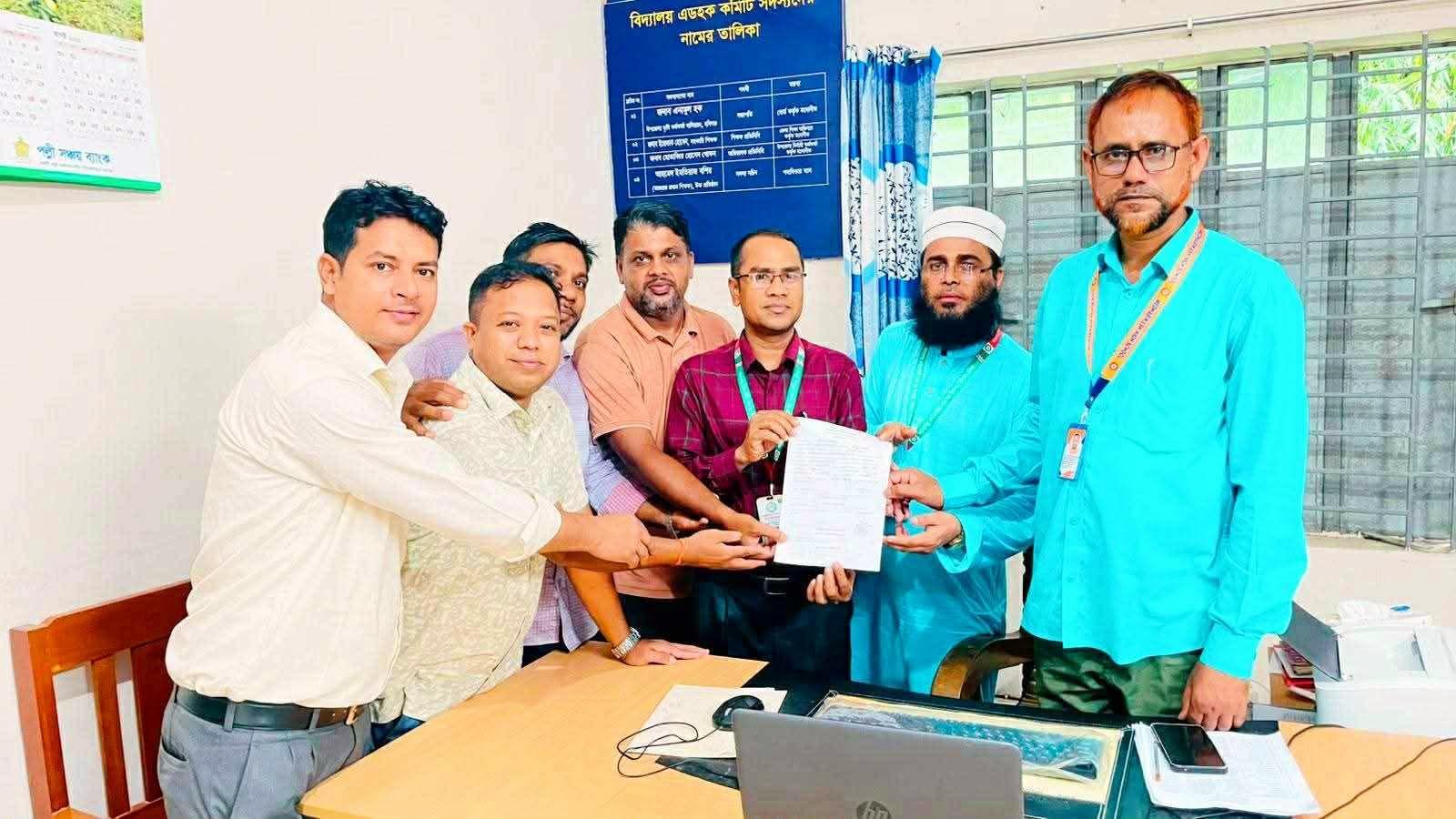 বাংলাদেশ শিক্ষক সমিতি বানিয়াচং উপজেলা শাখার নির্বাচনে সাধারণ সম্পাদক পদে মনোনয়ন জমা দিলেন শাব্বীর আহমদ শিবলী নোমানী