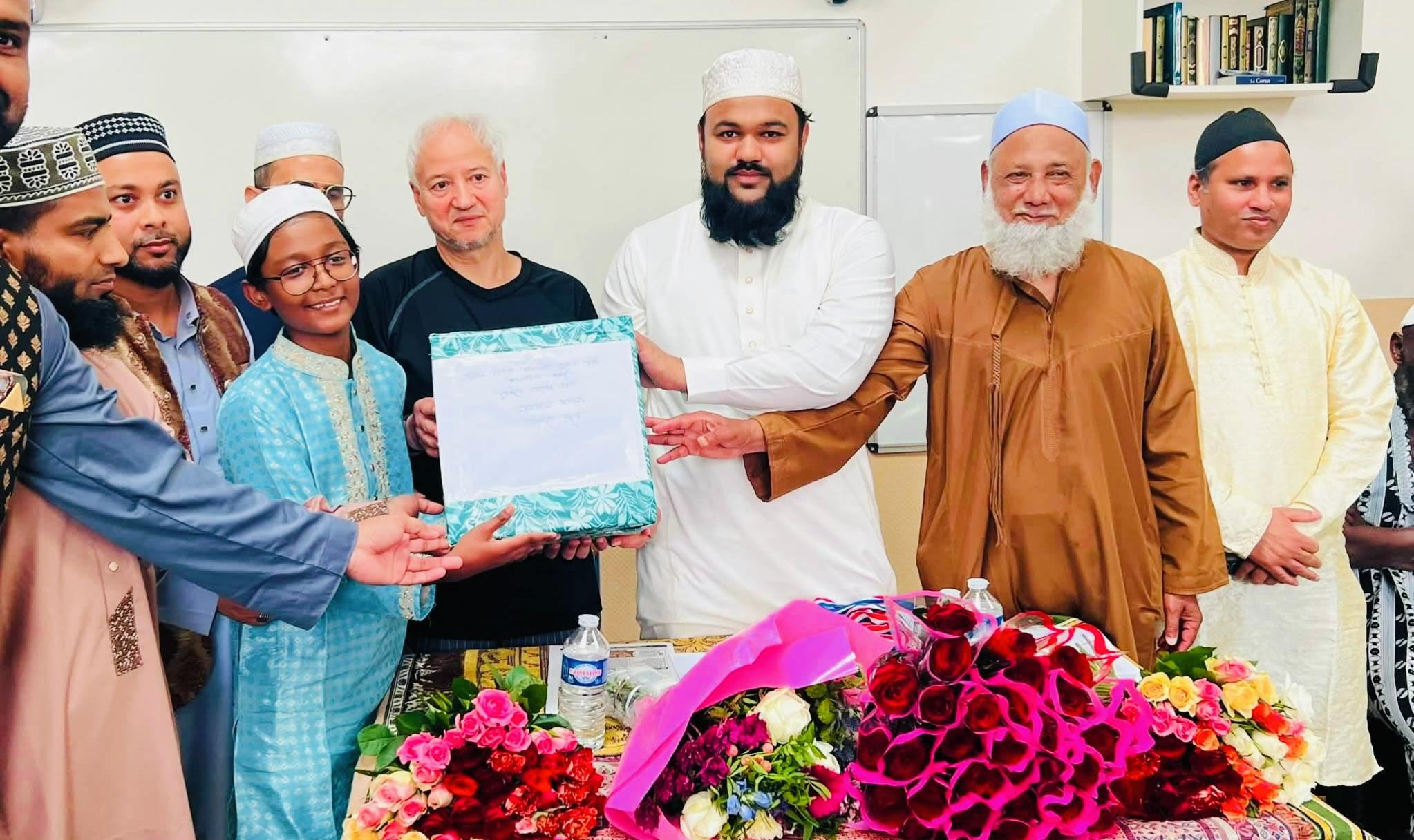 প্যারিসে দারুল কিরাতের সামারকালীন কোর্সের সমাপনী