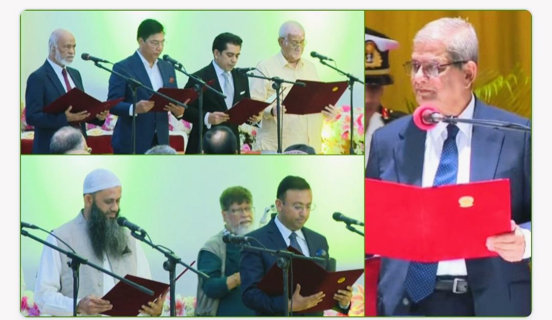 নতুন মন্ত্রী-প্রতিমন্ত্রী হিসেবে শপথ নিলেন যারা