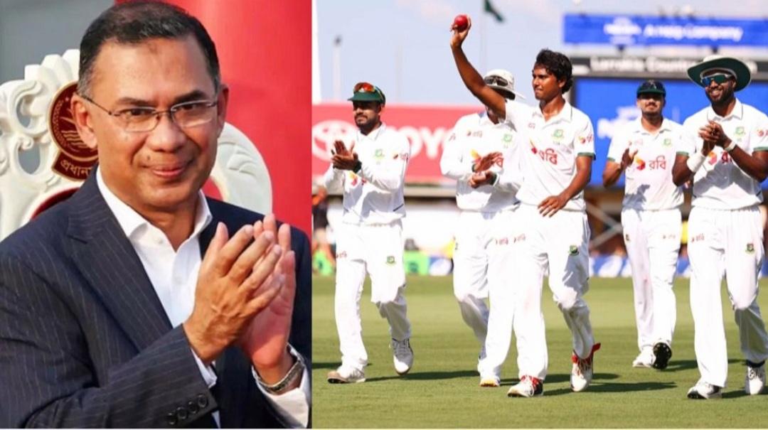 ঐতিহাসিক টেস্ট জয়ে টাইগারদের প্রধানমন্ত্রীর অভিনন্দন