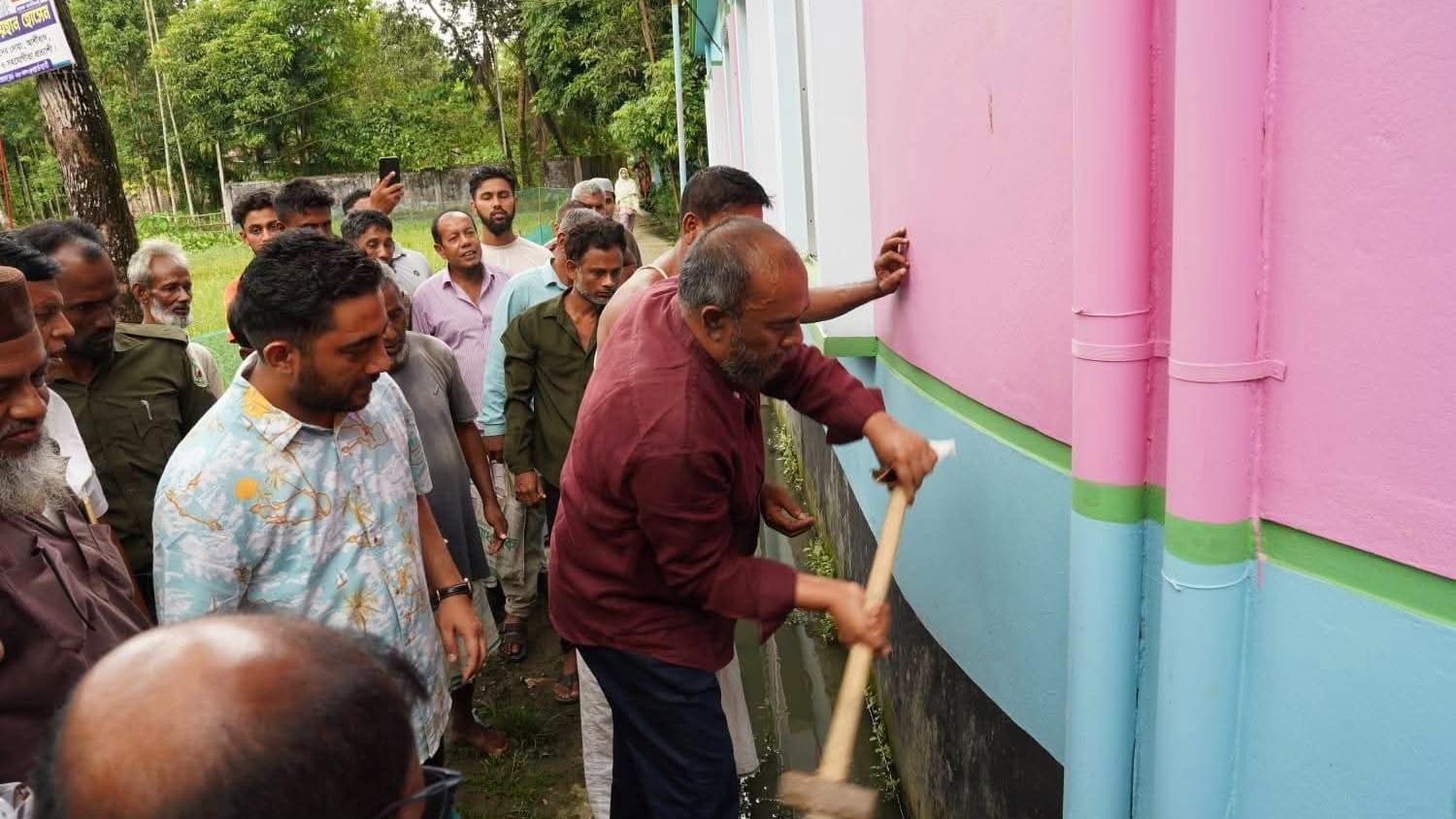 তেলিরাইয়ে সড়ক-ড্রেনের কাজ দ্রুত শেষ করার নির্দেশ সিসিক প্রশাসকের