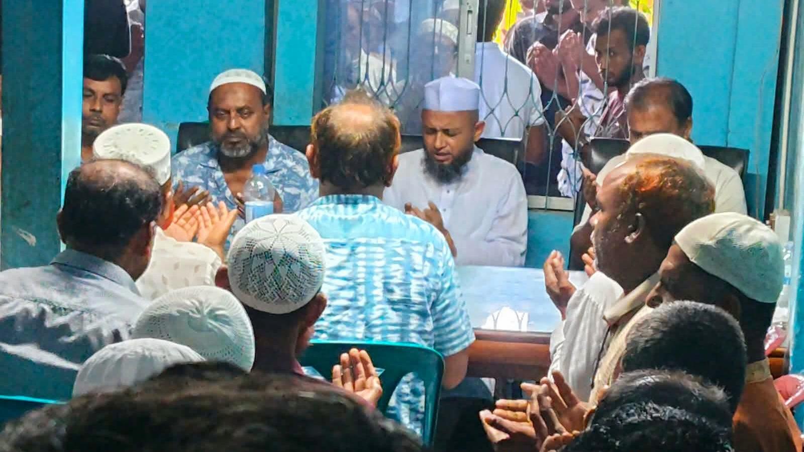 মধ্যনগরে বেগম খালেদা জিয়ার ৮২তম জন্মদিন উপলক্ষে দোয়া ও মিলাদ মাহফিল
