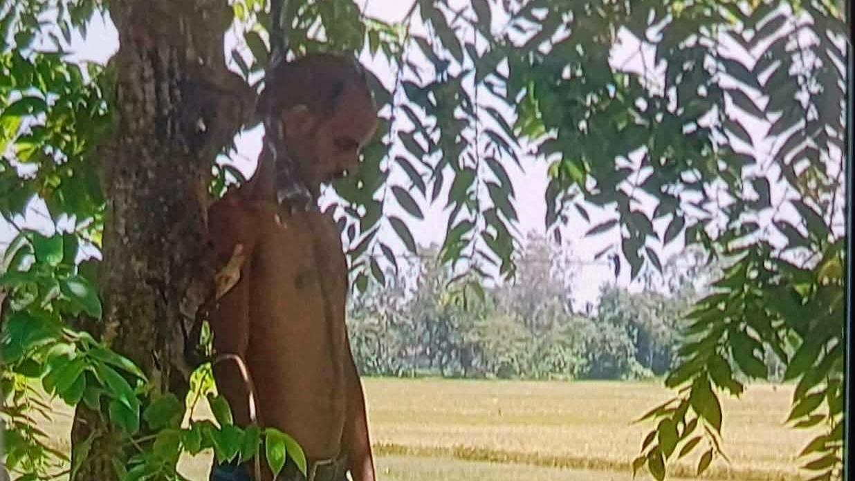 লাখাইয়ে সড়কের পাশের গাছ থেকে যুবকের ঝুলন্ত মরদেহ উদ্ধার