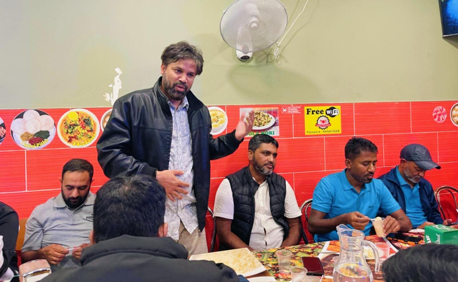 পর্তুগালে যুক্তরাজ্য যুবদল নেতা আনিসুর রহমান আনিছকে সংবর্ধনা