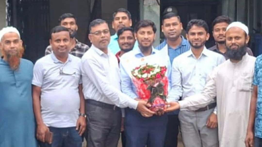 লাখাইয়ে নতুন ইউএনও তারেক হাসান।